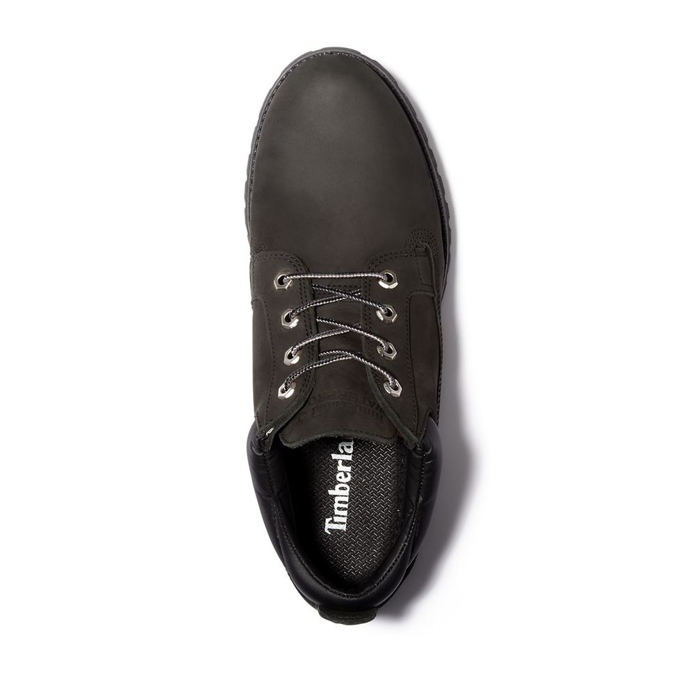 Bocanci De Zapada Timberland Barbati Negrii - Classic Oxford Waterproof - Romania - PRIDYE387